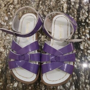 Sail Lakers Purple Kids Sandals